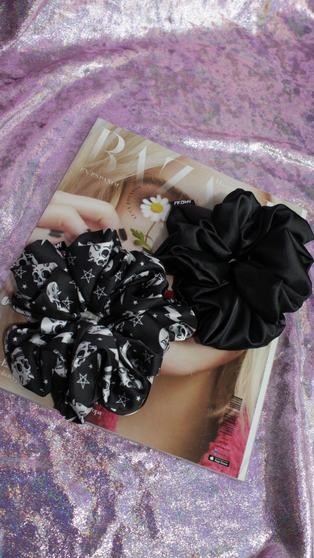 LARGE SCRUNCHIE SET