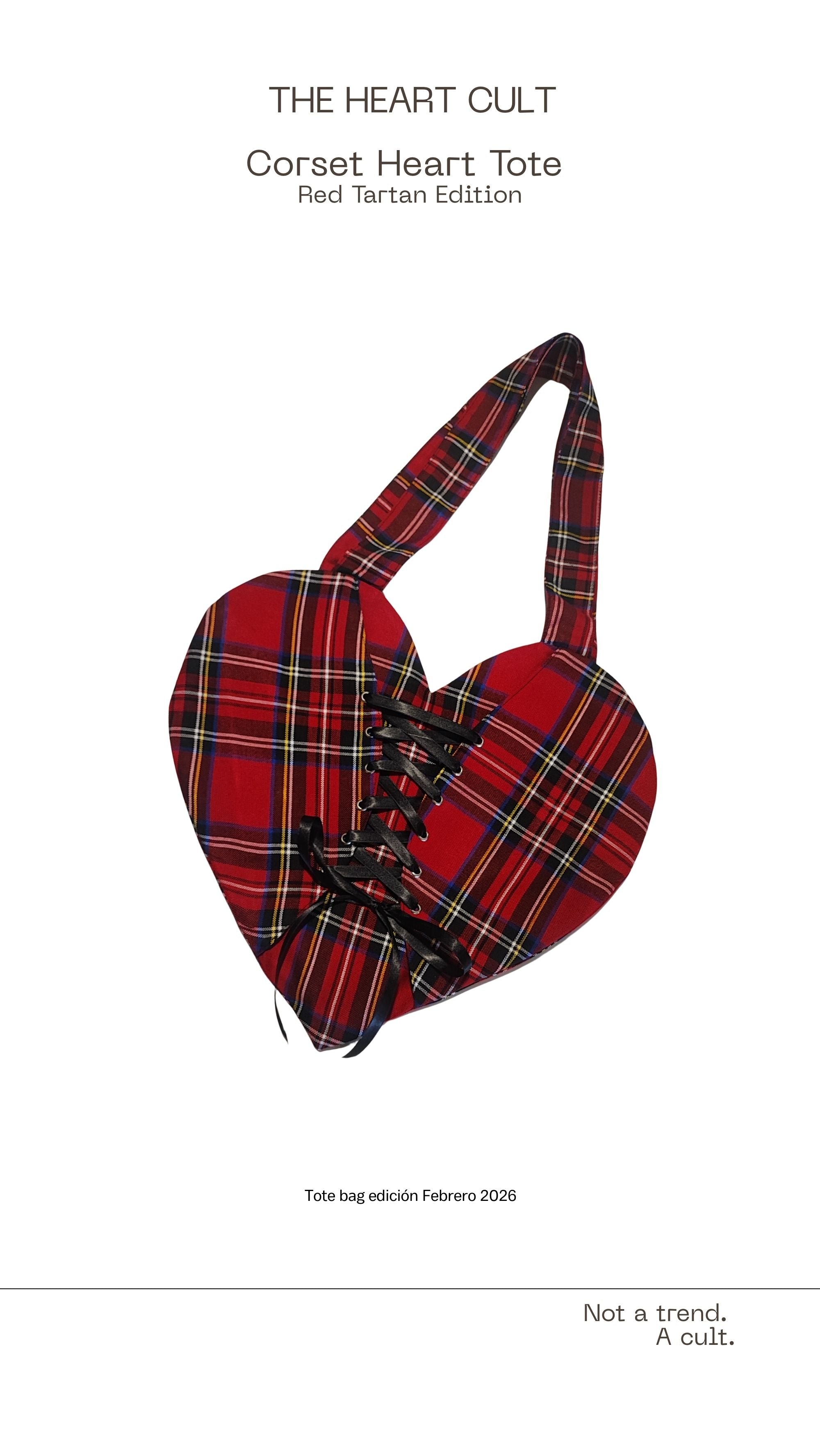 CORSET HEART TOTE